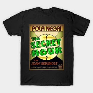 The Secret Hour (1928) Film Poster T-Shirt